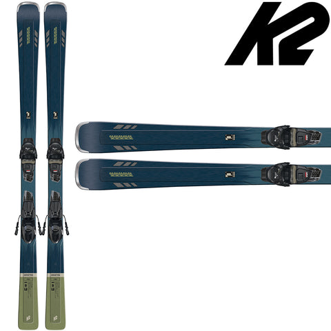 K2 - Disruption 78C + Marker M3 11 Compact Quikclik Bindings