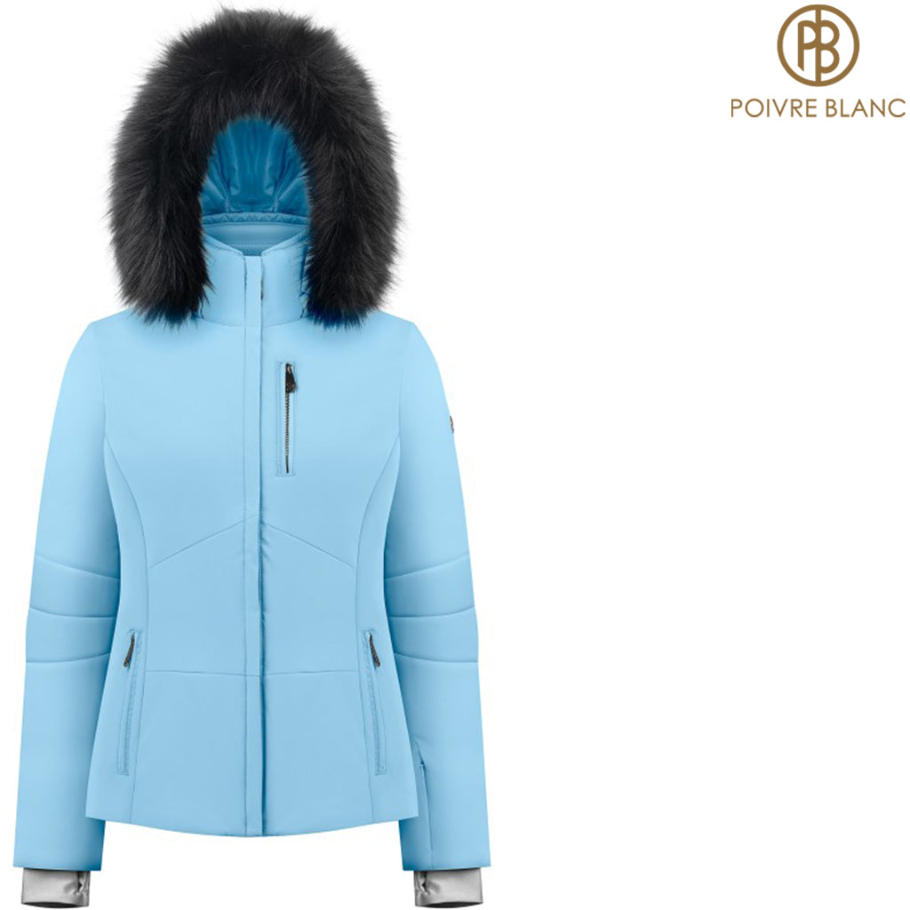 Poivre Blanc - Active Stretch Ski Jacket With Faux Fur – Lockwoods