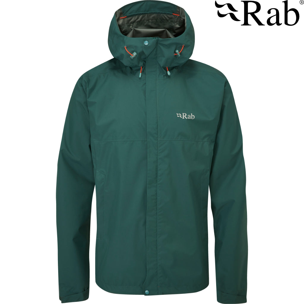 Rab Men's Downpour Eco Jacket – Lockwoods Ski Outdoor