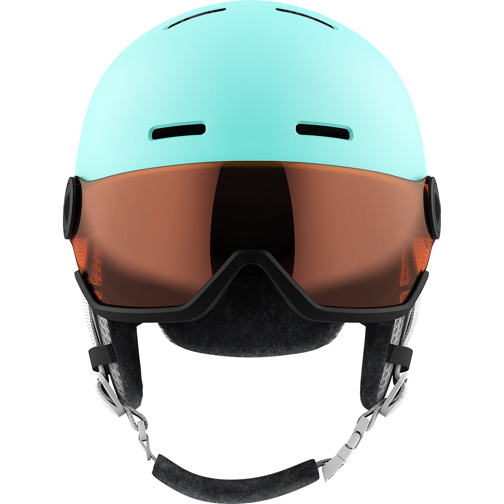 Salomon grom deals visor helmet