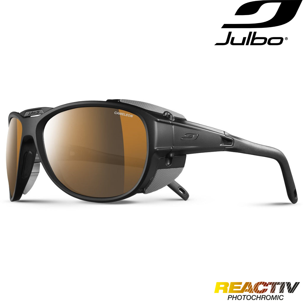 Julbo - Explorer 2.0, Matt Black/Black, Reactiv 2-4 Polarised