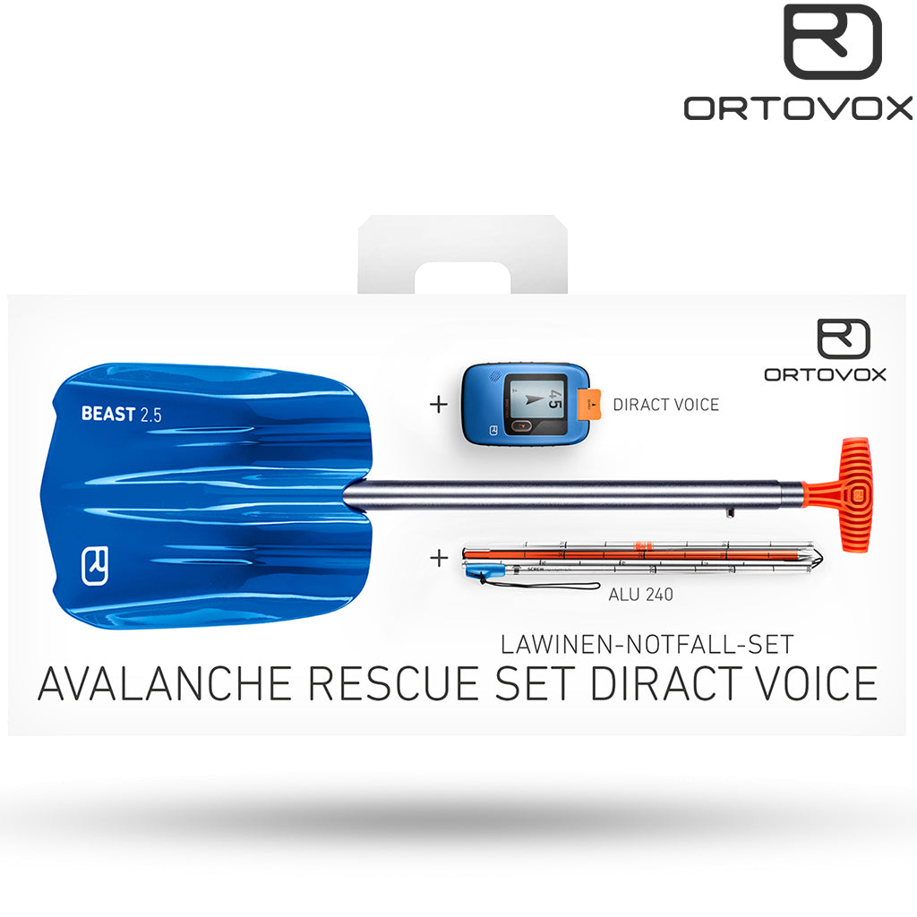 Ortovox - Avalanche Rescue Set Diract Voice – Lockwoods Ski & Outdoor