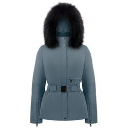 Poivre Blanc - Traditional Belted Stretch Jacket