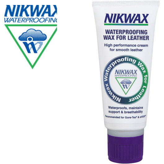 Nikwax Waterproofing Wax for Leather 100ml Lockwoods Ski Outdoor