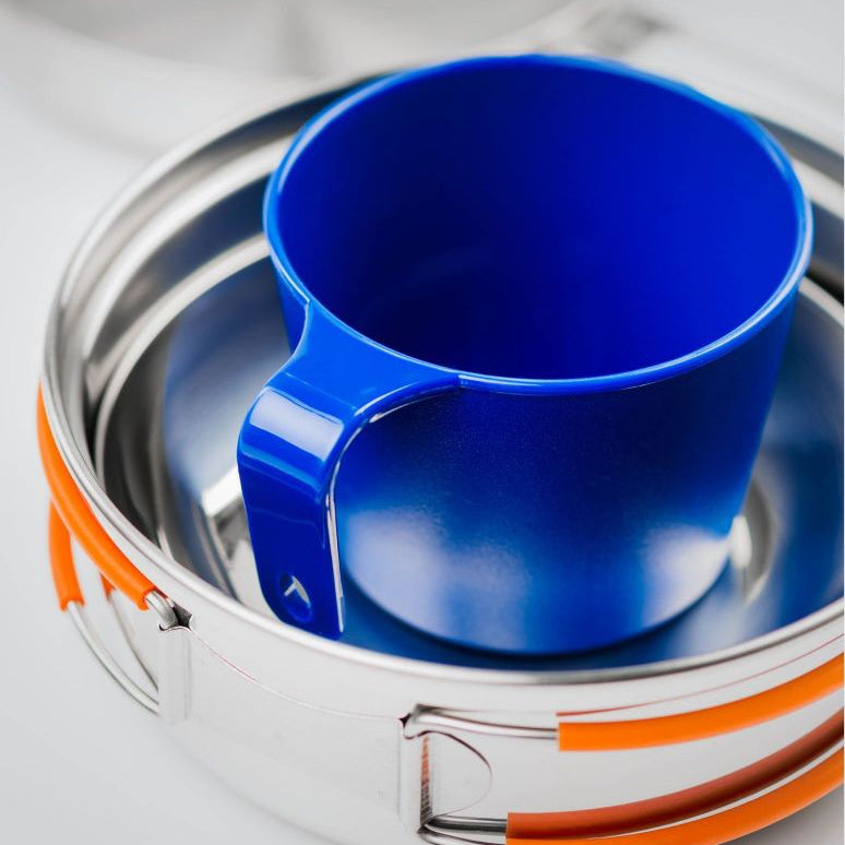 GSI Outdoors - Glacier Stainless 1-Person Mess Kit