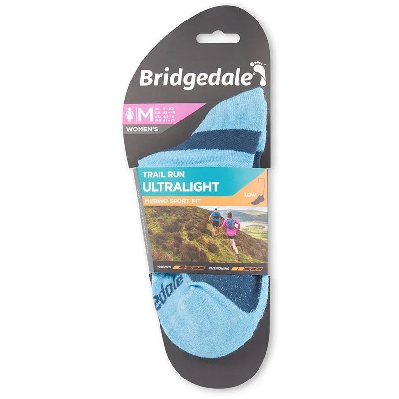 Bridgedale - Women's Trail Run Ultralight Merino Sport Low