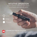 Ledlenser - P2R Rechargeable LED Torch (200 Lumens)