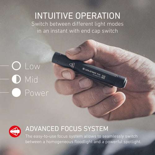 Ledlenser - P2R Rechargeable LED Torch (200 Lumens)