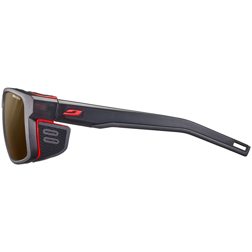 Julbo - Shield M, Black/Orange, Reactiv 2-4 Polarised