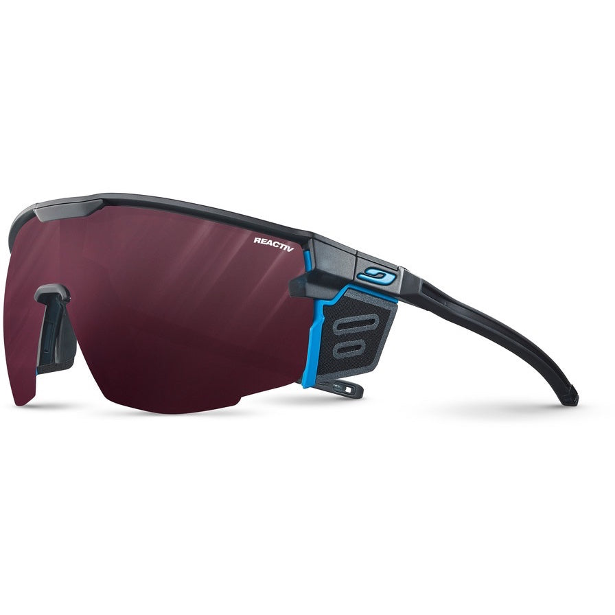Julbo - Ultimate Cover, Black/Blue, Reactiv 0-4 High Contrast