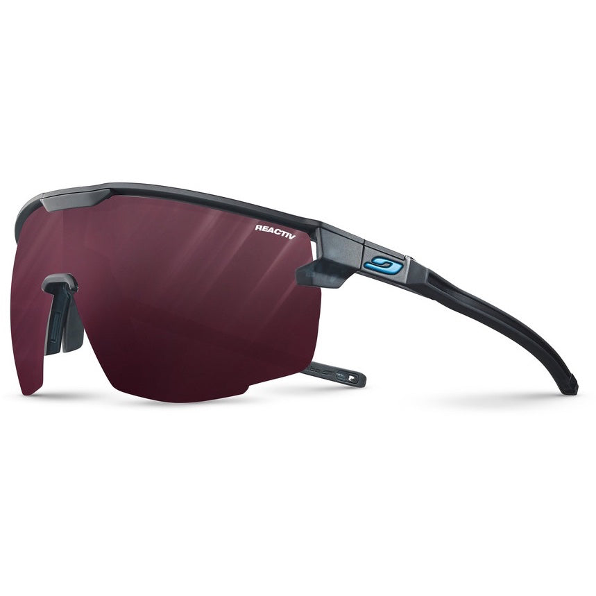 Julbo - Ultimate Cover, Black/Blue, Reactiv 0-4 High Contrast