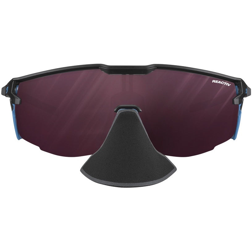 Julbo - Ultimate Cover, Black/Blue, Reactiv 0-4 High Contrast
