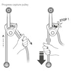 Petzl - Nano Traxion Pulley & Rope Clamp