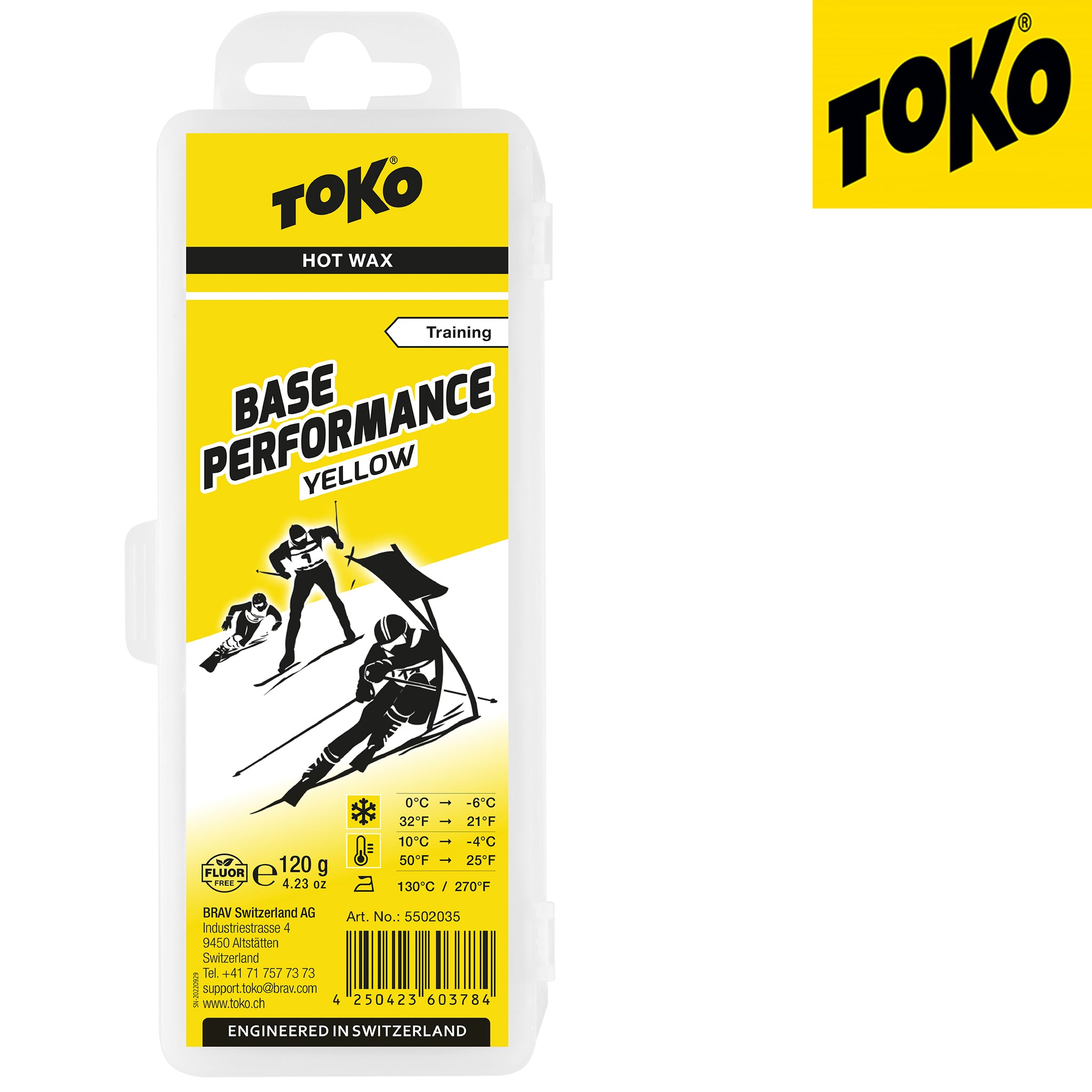 Toko - Base Performance Hot Wax Yellow