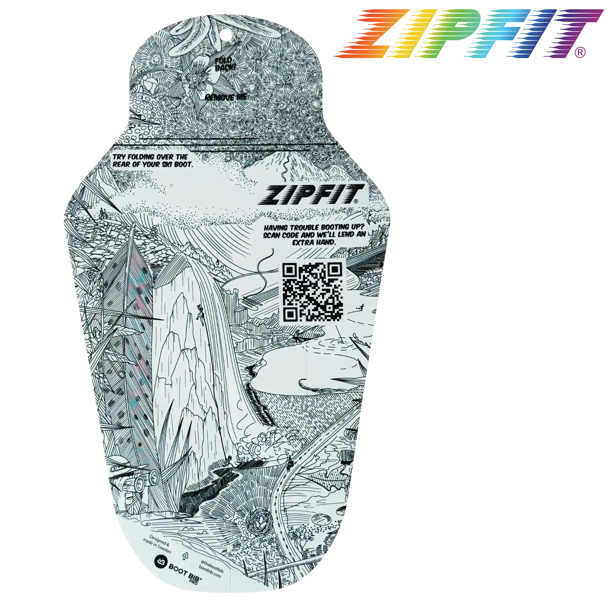 ZipFit - Ski Boot Bib Pro