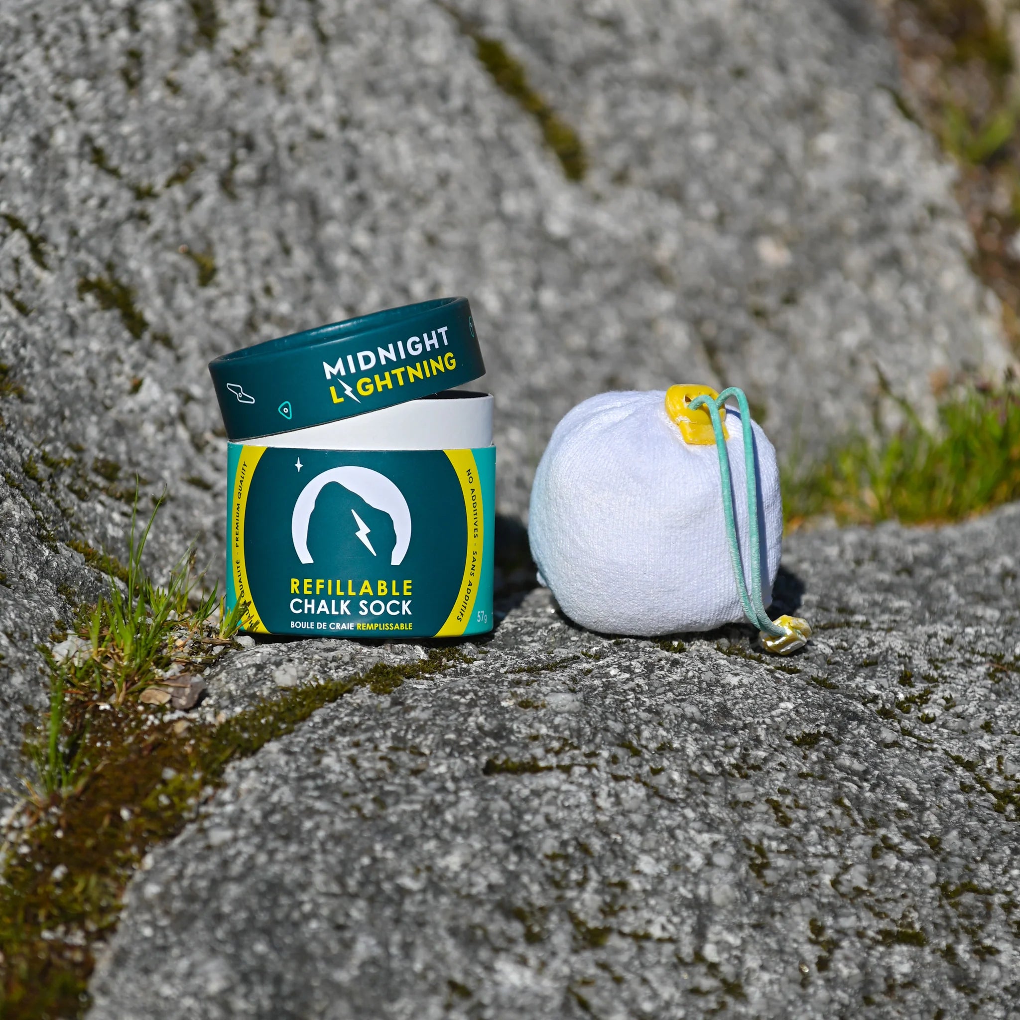 Midnight Lightening - Refillable Chalk Sock, 57g