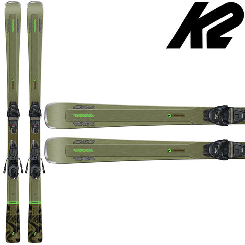 K2 - Disruption 78C + Marker M3 11 Compact Quikclik Bindings