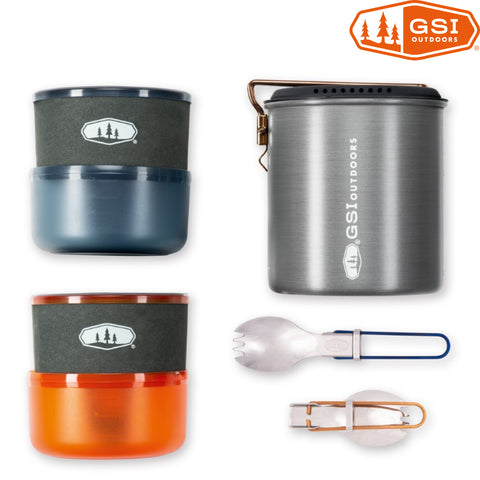 GSI Outdoors - Halulite MicroDualist Cooking Kit