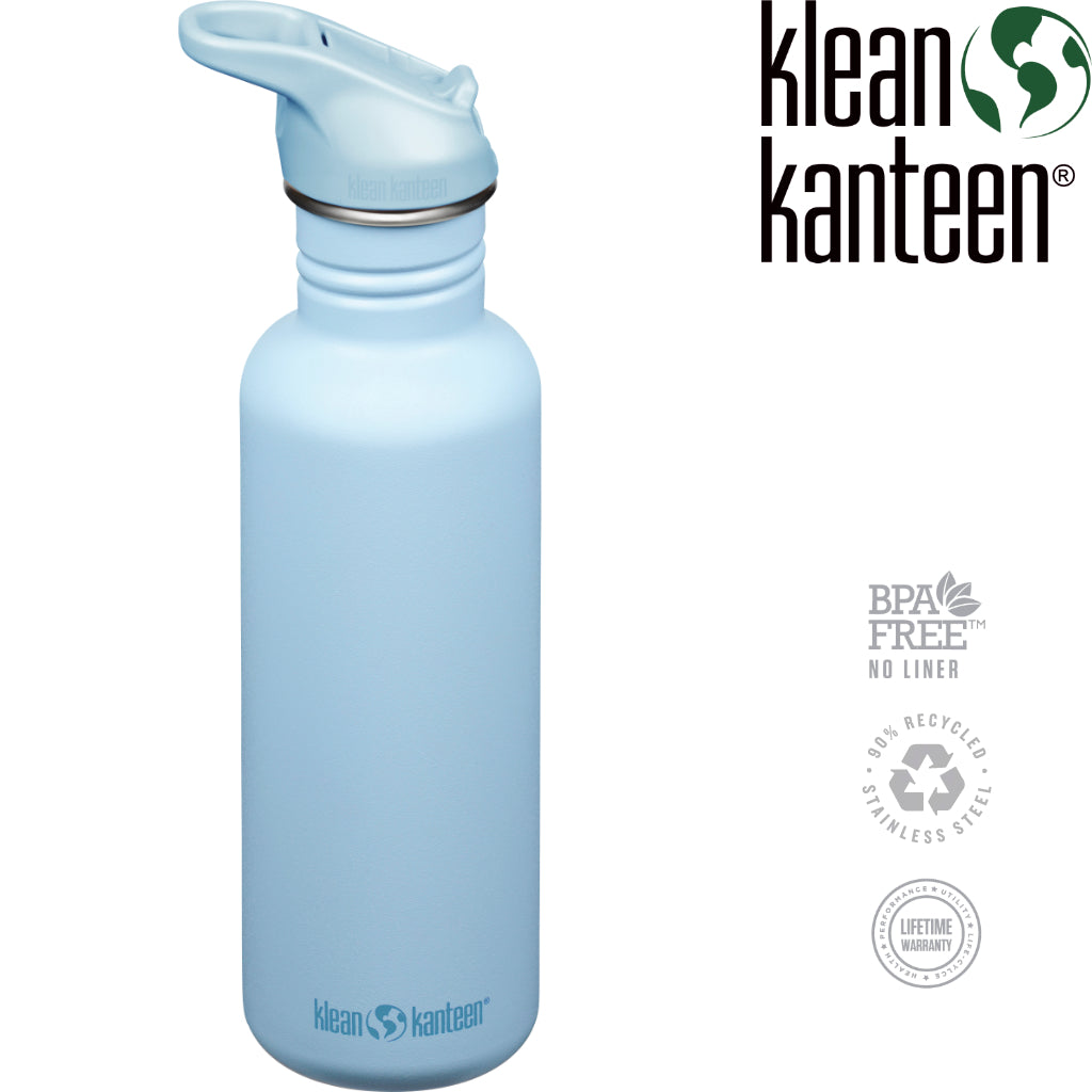 Klean Kanteen - Classic Flip Seal Sports Top Bottle, 800ml