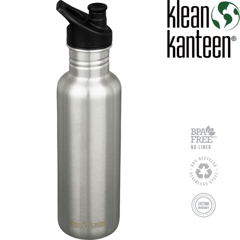 Klean Kanteen - Classic Sports Top Bottle, 800ml