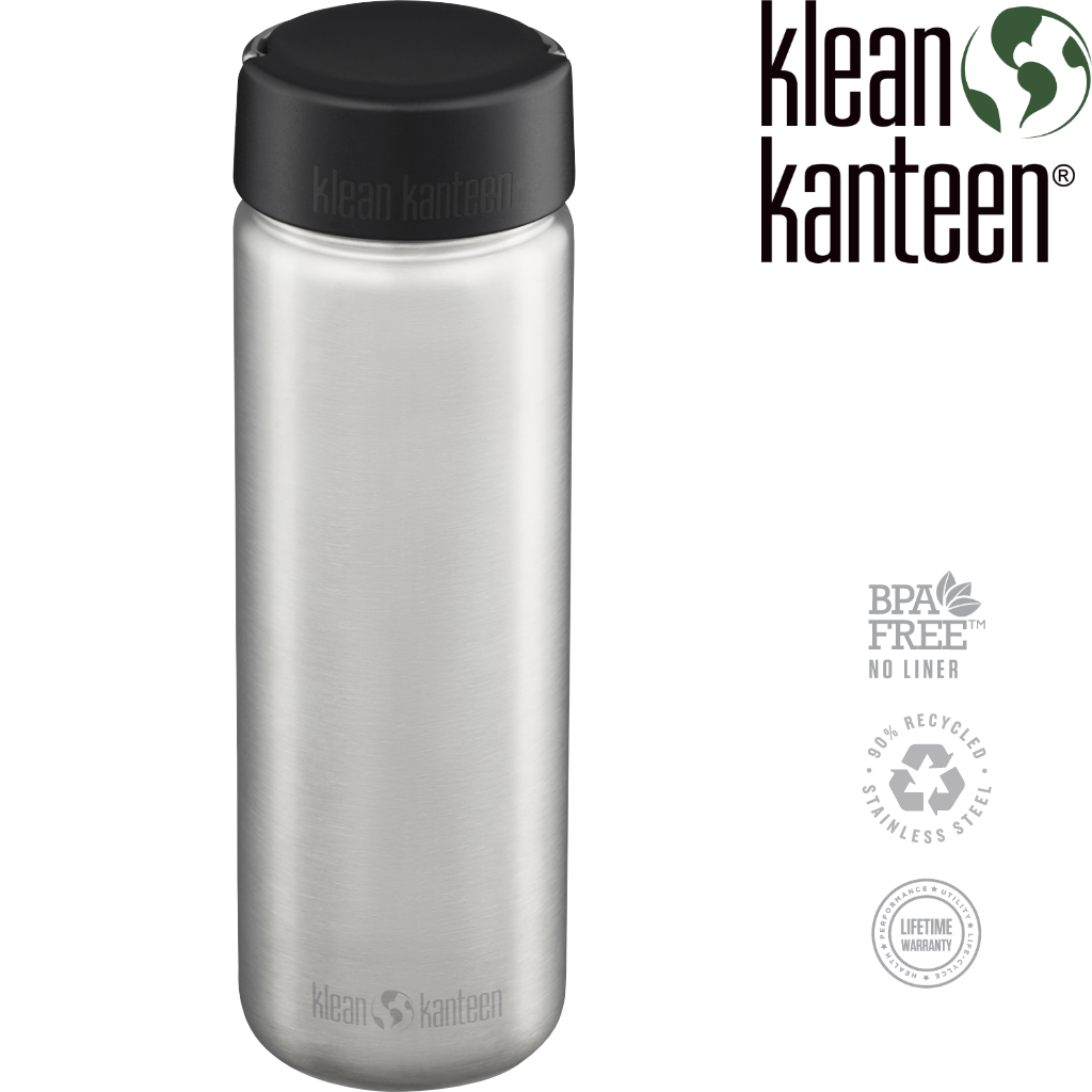 Klean Kanteen - Widemouth Loop Cap Bottle, 800ml