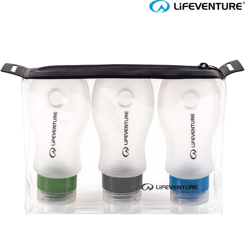 Lifeventure - Silicone Flight Bottle Set