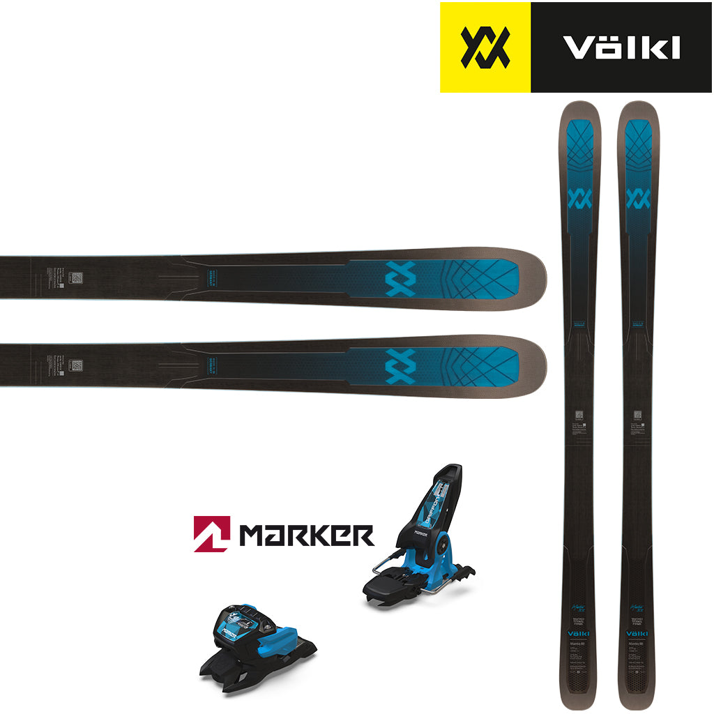 NEW! 2025 VOLKL M7 MANTRA 177cm SKIS w/MARKER GRIFFON 13ID