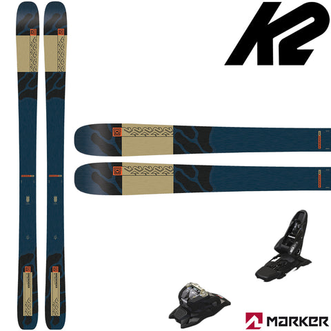 K2 - Mindbender 90C  + Marker Squire 11 Quikclik Bindings