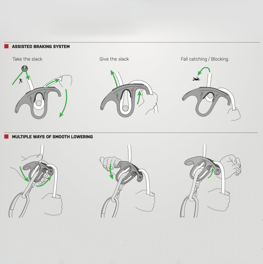 Ocun - Bow & Condor Belay Set