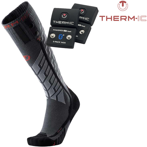 Therm-ic - Ultra Warm Performance Heated Socks S.E.T® + S-Pack Batteries 1400B Bluetooth