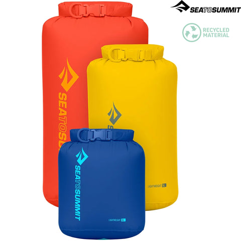 Sea To Summit - Lightweight 70D Dry Bag Set (3L, 5L, 8L)