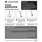 Lifesystems - Tick Tweezers