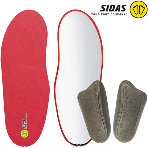 Sidas - Winter Custom Ski Insoles With Heel Stabs