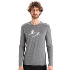 Icebreaker - Men's 200 Oasis LS Crewe Last Run