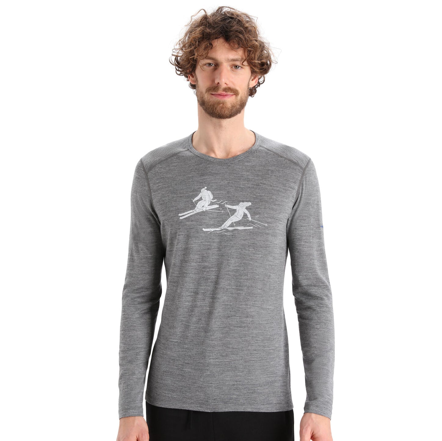 Icebreaker - Men's 200 Oasis LS Crewe Last Run