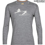 Icebreaker - Men's 200 Oasis LS Crewe Last Run