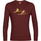 Icebreaker - Men's 200 Oasis LS Crewe Last Run