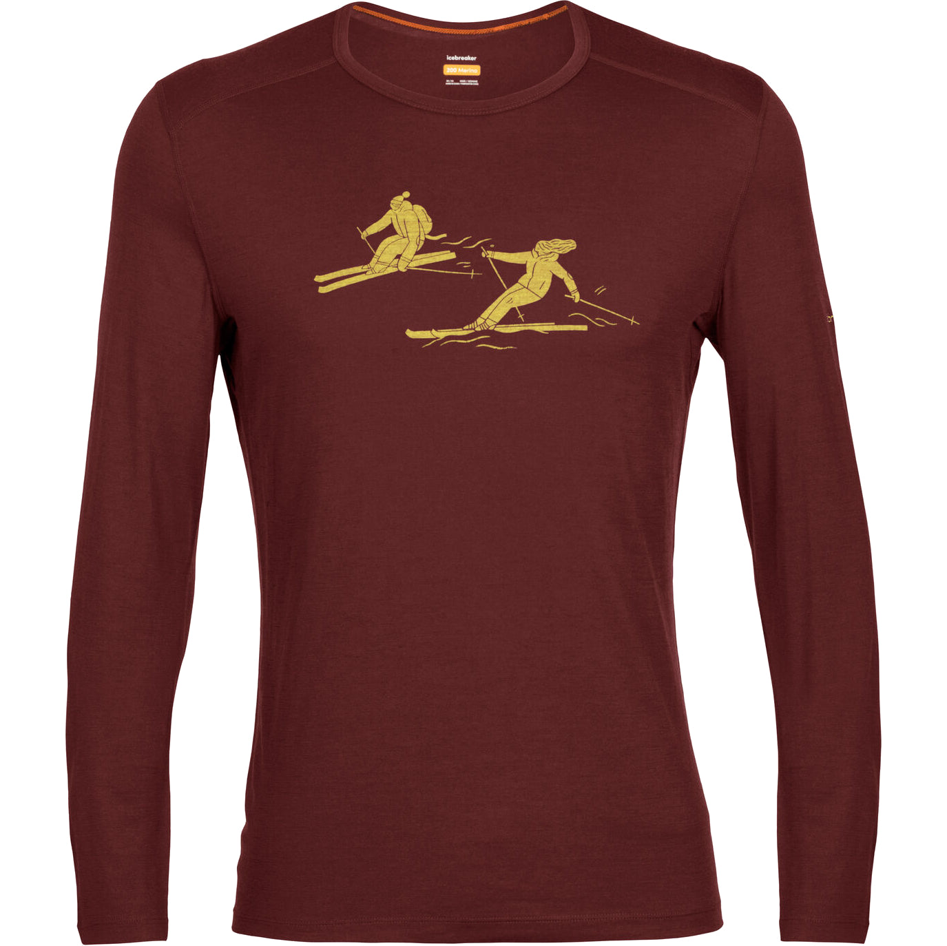 Icebreaker - Men's 200 Oasis LS Crewe Last Run