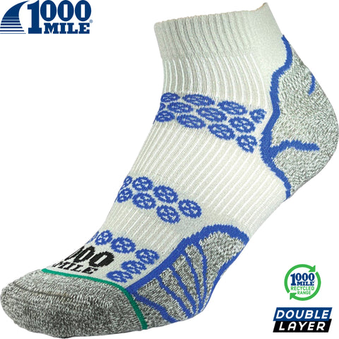 Thousand Mile - Lite Anklet REPREVE Double Layer Sock