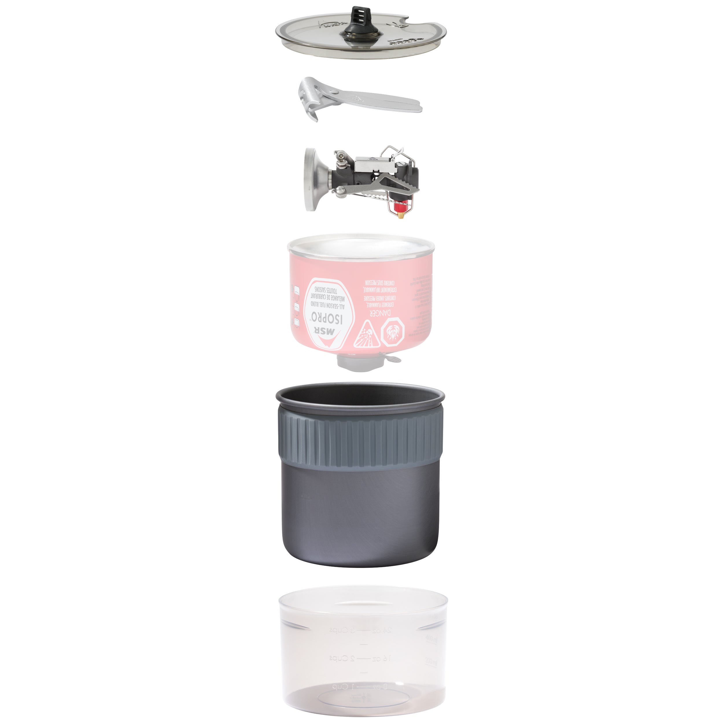 MSR - PocketRocket Deluxe Regulated LP Gas Stove Kit