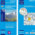 Institut Geographique National Les Deux-Alpes-Olan Muzelle 3336ET