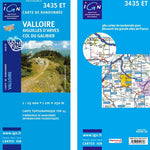Institut Geographique National Valloire - Aiguilles d`Arve, Col Du Galibier 3435ET