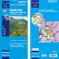 Institut Geographique National Morzine-Massif du Chablais 3528ET