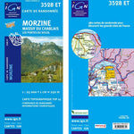 Institut Geographique National Morzine-Massif du Chablais 3528ET