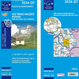 Institut Geographique National Les Trois Vallees - Modane 3534OT