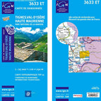 Institut Geographique National Tignes - Val d`Isere  3633ET