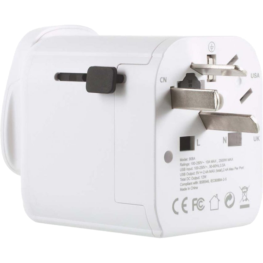 Lifeventure - USB World Travel Adapter