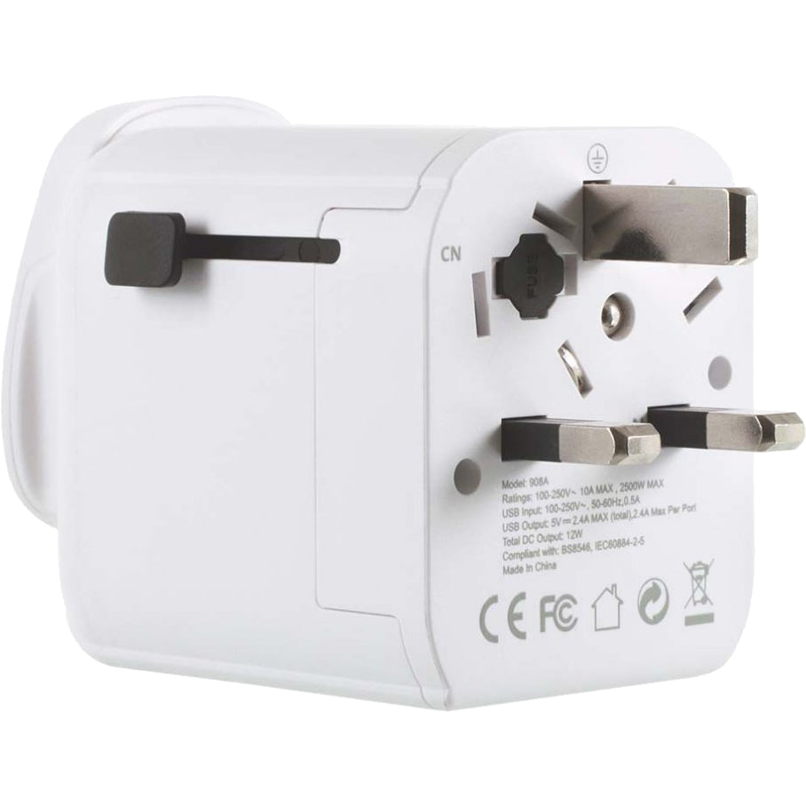 Lifeventure - USB World Travel Adapter