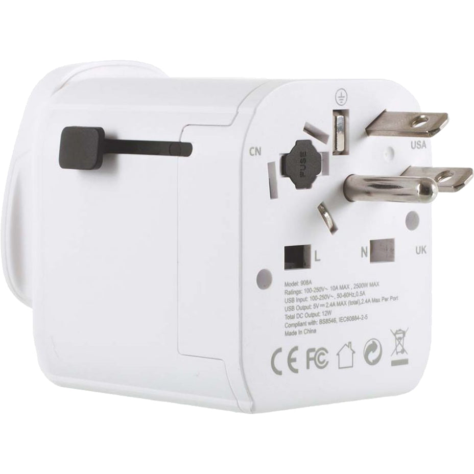 Lifeventure - USB World Travel Adapter