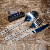 Lifeventure - Titanium Cutlery Set